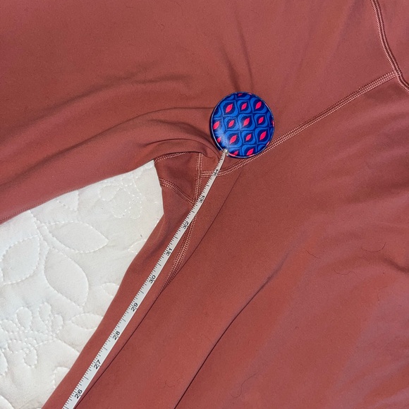 lululemon high rise flare groove pant pink leggings - 16 - plus size womens - Picture 5 of 7